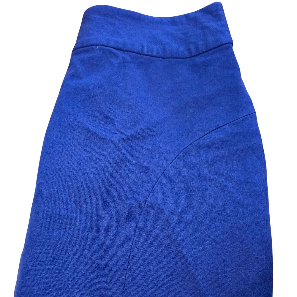 Banana Republic Petite Pencil Skirt - Cobalt Royal Blue Size 4 - Picture 4 of 4
